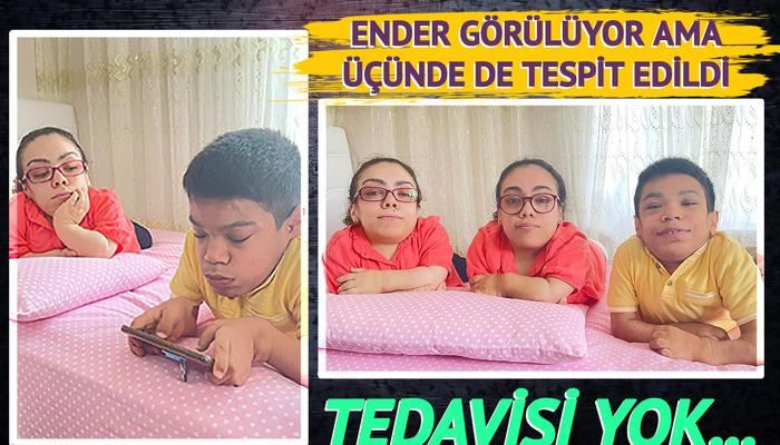 Kaderleri aynı, hayalleri onları dinleyenlerin yüreğini acıtmış!  İki kardeş ve kuzenleri nadir görülen bir hastalığa yakalandı: “Her an düşebilecekmiş gibiyiz”