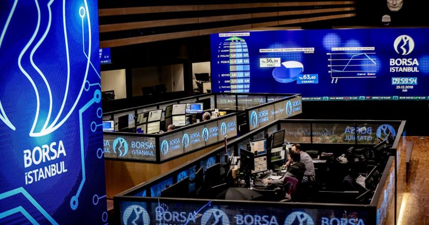 Borsa günün ilk yarısında rekor kırdı