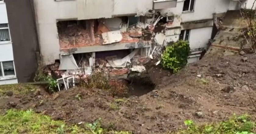 Rize’de heyelan nedeniyle en az 1 kişi hayatını kaybetti