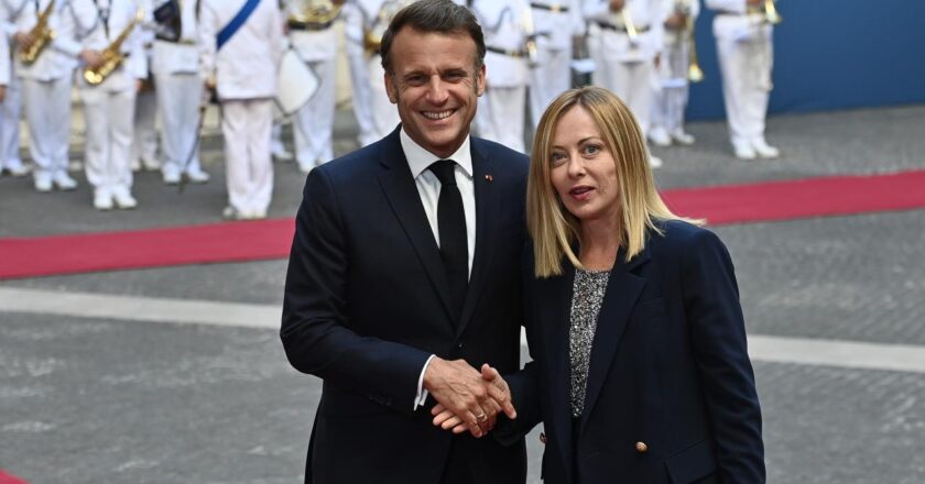 Meloni ve Macron, artan zorluklar karşısında Avrupa’nın güçlendirilmesi çabalarını görüştü