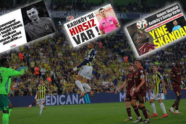 Trabzonspor basını Fenerbahçe derbisi için çok sert manşetler attı! ‘‘Bu hakemlere düdük astırmazsak adam değiliz’’ manşeti gündem oldu…