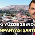 TOKİ indirim kampanyası 2025 başvuru şartları | TOKİ yüzde 25 indirim kampanyası ne zaman başlayacak, kimler başvurabilir, şartları nelerdir? Bakan Kurum açıkladı! İşte TOKİ indirim kampanyasından yararlanacak olanlar!