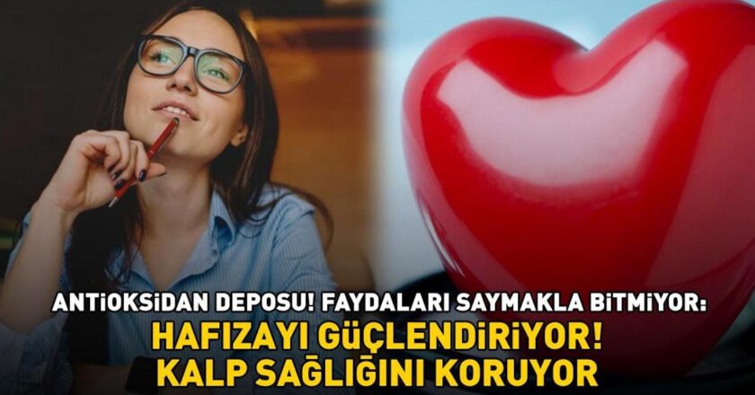 Antioksidan deposu! İçinde yok yok: Omega-3 yağ asitleri, E, C ve K vitaminleri! Hafızayı güçlendiriyor, kalp sağlığını koruyor