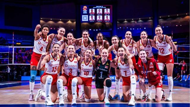 A Milli Kadın Voleybol Takımı’nın yarı finaldeki rakibi Çin oldu